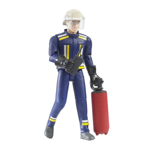 Bworld Fireman with Helmet, Gloves and accessories 24160100