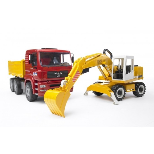 BR 1:16 MAN TGA Construction Truck w/ Liet 24002751