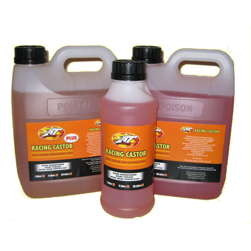 CAS4L - AT RACING CASTOR Oil 40W 4LTR