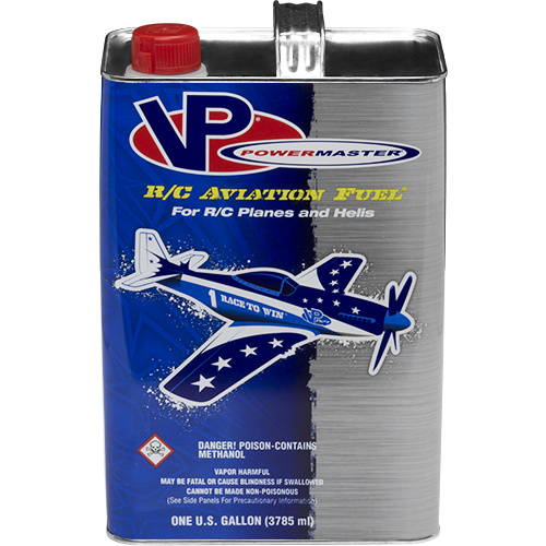 VP Racing Powermaster A 10% Nitro 1 Gallon 18% Synthetic Oil Airplane Nitro Fuel
