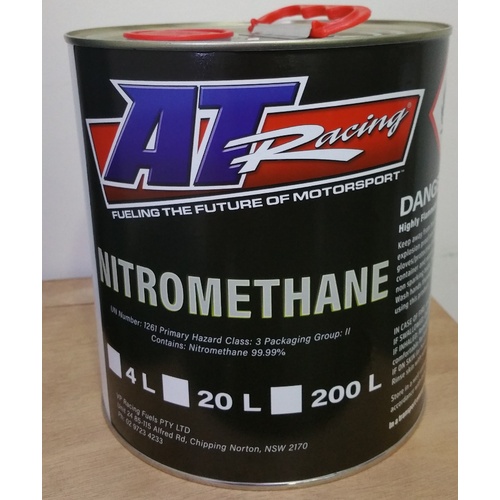 AT_N4L AT Racing Nitromethane 99.9% Pure 4Ltr