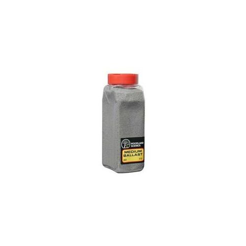 Woodland Scenics Grey Medium Ballast in Shaker WS-B1382