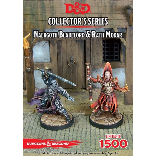 D&D Collectors Series Miniatures Naergoth Bladelord & Rath Modar