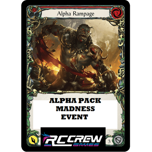 Alpha Pack Madness Event