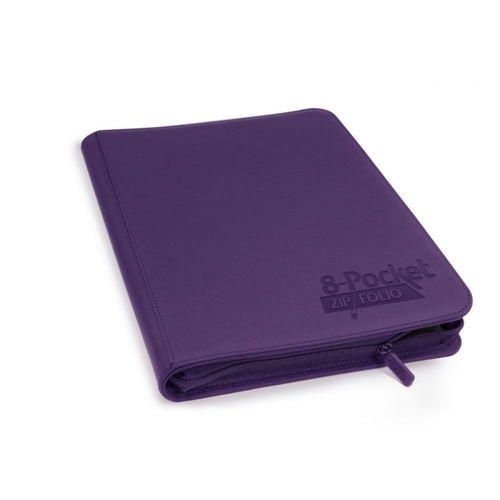 Ultimate Guard 8-Pocket ZipFolio XenoSkin Purple Folder