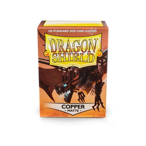 Sleeves - Dragon Shield - Box 100 - Copper MATTE AT11016