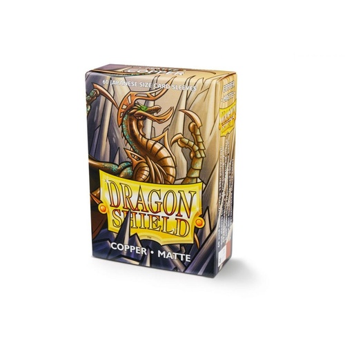Sleeves - Dragon Shield Japanese - Box 60 - Copper Matte AT11116