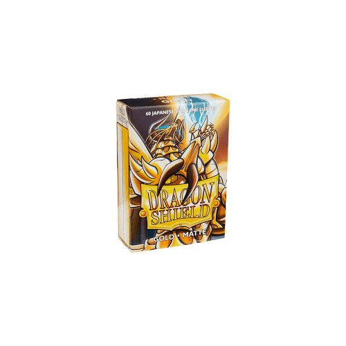 Sleeves - Dragon Shield Japanese - Box 60 - Gold Matte AT11106