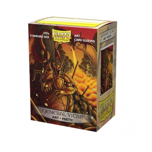 Sleeves - Dragon Shield - Box 100 - MATTE Art - General Vicar