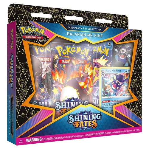 Pokemon TCG: Pin Collection - Shining Fates Mad Party Galarian Mr. Rime