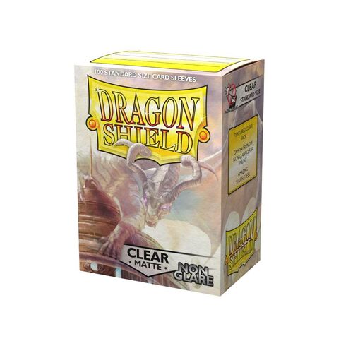 Sleeves - Dragon Shield - Box 100 - Non Glare - Clear