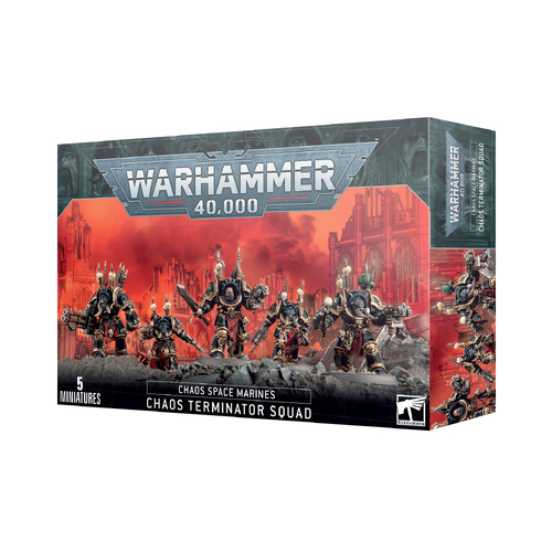Chaos Space Marines: Chaos Terminator Squad