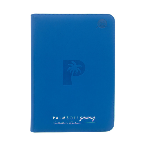 Collector's Series 9 Pocket Zip Trading Card Binder - BLUE ZB-09-BLU