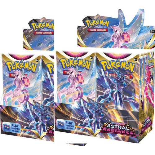 2x POKÉMON TCG Sword and Shield 10 - Astral Radiance Booster Display Combo!