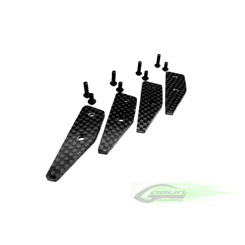 Carbon Fiber Landing Gear Stiffener - Goblin 6 H0074-S