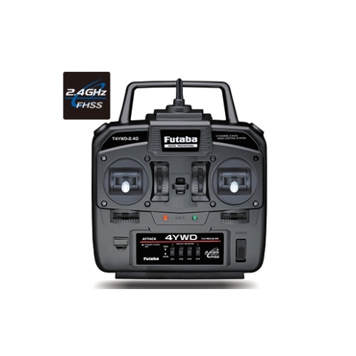 Futaba Attack 4YWD 4-Channel 2.4Ghz FHSS/R214GFE (For RC Tank/Truck)