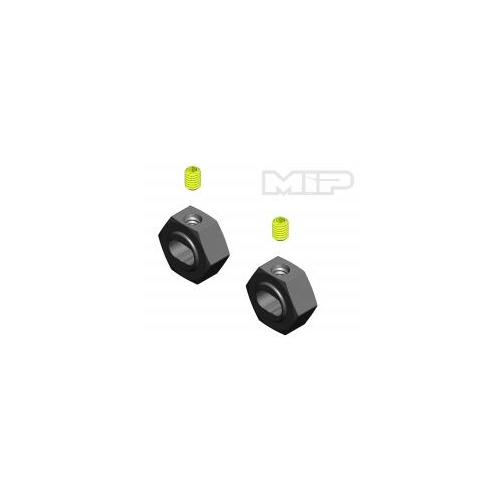 MIP 12mm Hex Adapter Keyed, X-Duty CVD, Traxxas(2) MIP12140