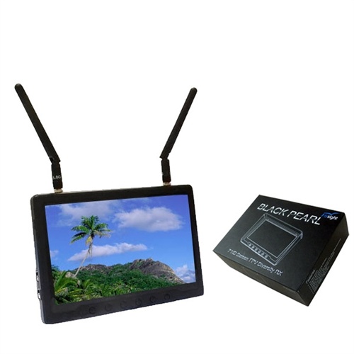 7" Black Pearl Monitor RC801