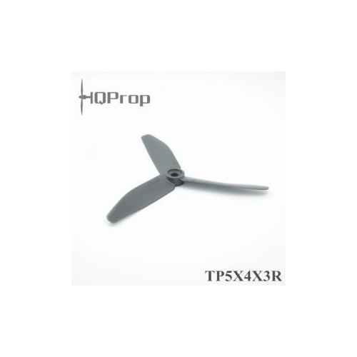 HQProp 5x4x3 Composite Triple Blade Propellers - Black - CW HQP010305401