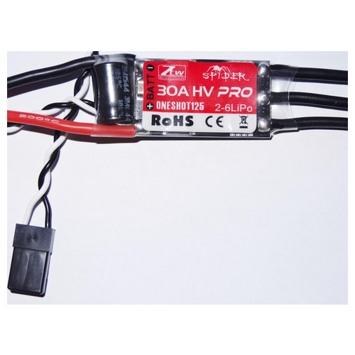ZTW Spider Pro 30A HV Opto 2-6s F390 5030421
