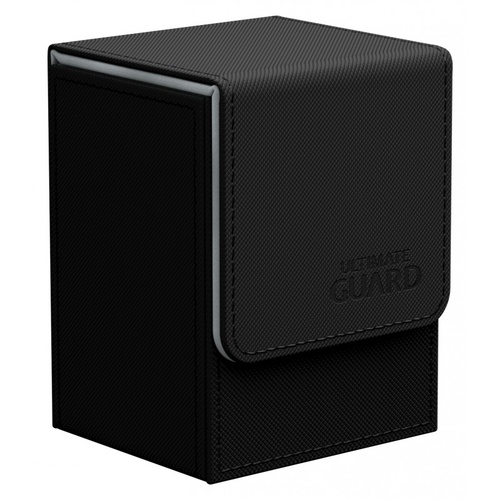 UGD010215 Ultimate Guard Flip Deck Case XenoSkin 80+ Black