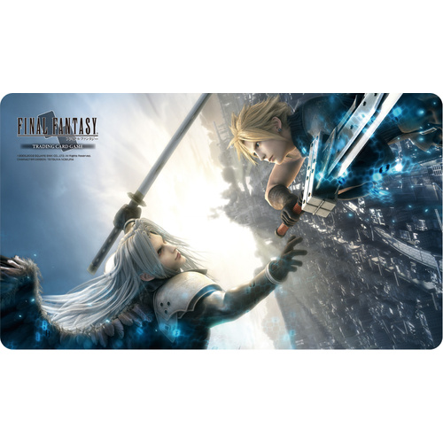 SQUARE27510	Final Fantasy TCG Playmat FFVII Advent Children Cloud/Sephiroth