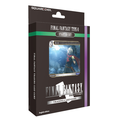 SQUARE18801	Final Fantasy Trading Card Game Starter Set Type 0 (Single Unit)