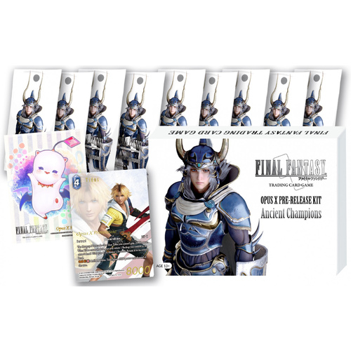 Final Fantasy Trading Card Game Opus X Prerelease Kit