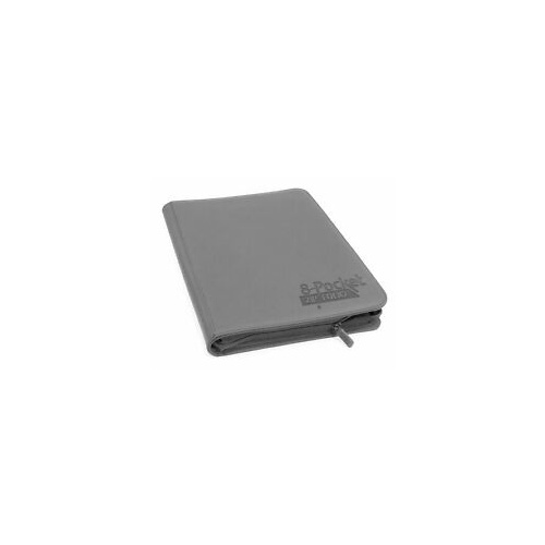 UGD010439 Ultimate Guard 8-Pocket ZipFolio XenoSkin Grey Folder