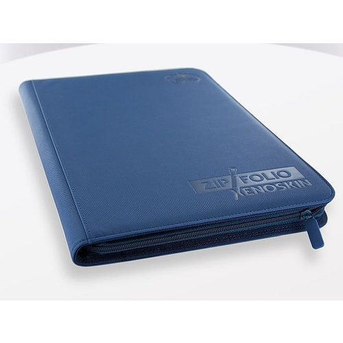 UGD010211 Ultimate Guard 9-Pocket ZipFolio XenoSkin Blue Folder