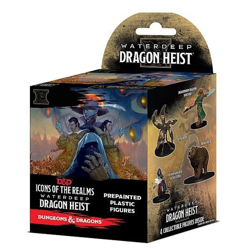 WZK73110 D&D Icons of the Realms Waterdeep Dragon Heist Set Booster