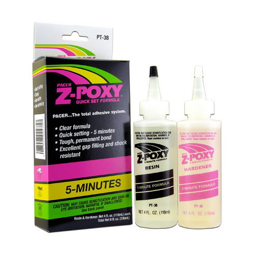 Epoxy Adhesive , Z-Poxy 5min 8oz PT38