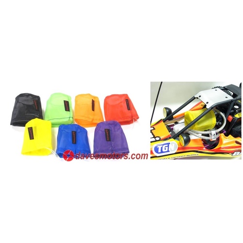 Outerwears Drawstring Pre-Filter for HPI Baja 5B/5T Stock Air Filter-Black AF253