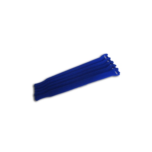 Blue Velcro Cable Wrap 5 pack BRC187
