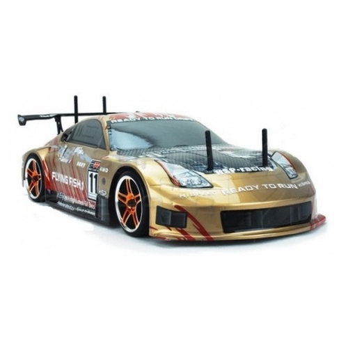 HSP94123_Pro_12311 HSP Remote Control 1/10 Brushless Motor On Road Drifting RC Car Nissan 370z GOLD