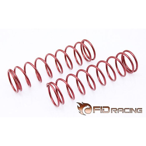 FID056 - FID Racing Rear Hardened Shock Springs For Losi 5ive and KM X2 (Very Hard)