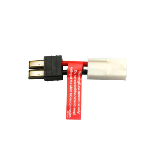 3061 Adapter, Traxxas connector male to Molex female (1) (Note: Molex connector not suitable for high current use)