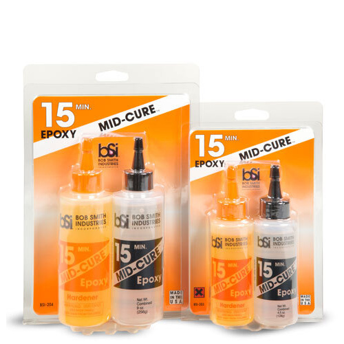 BSI203 Bob Smith Industries Mid-Cure 15min. Epoxy 4.5oz