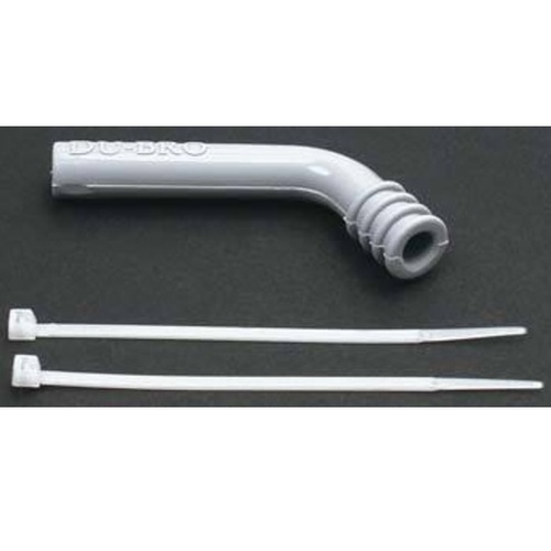 DBR696 DUBRO 696 EXHAUST DEFLECTOR .20 - .34 ENG (1 PC PER PACK)