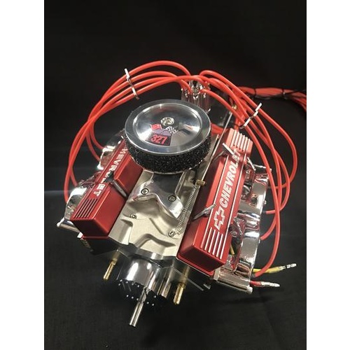 1/4 Scale V8 Nitro Powered Single Carburetor Working Engine (PREORDER)