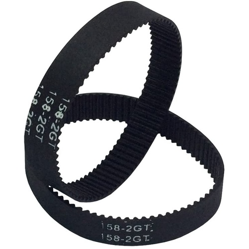 2pcs GT2 Rubber Belt  W=6mm L=158mm 79 Teeth BM_158-2GT-6