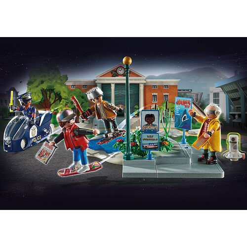 Playmobil, Back to the Future Part II Hoverboard Chase PMB70634