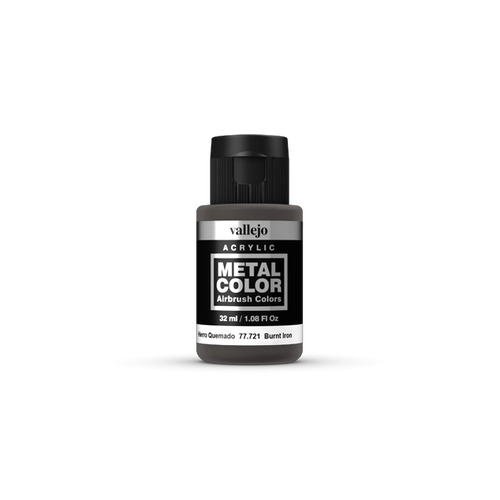 Vallejo Metal Colour - Burnt Iron 32ml AV77721 