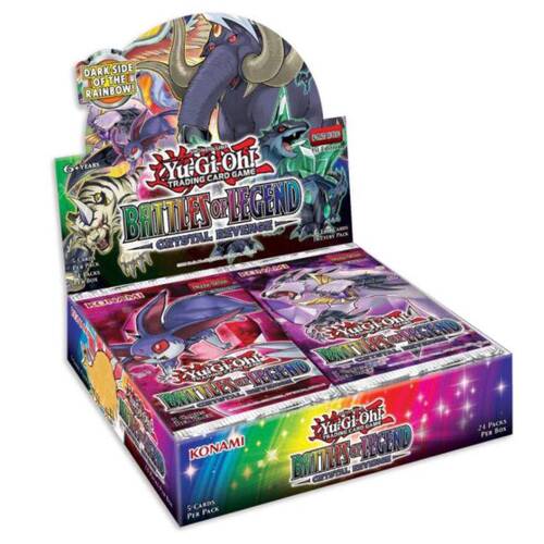 Yu-Gi-Oh! - Battles of Legend Crystal: Revenge Booster (Display of 24) KON94804