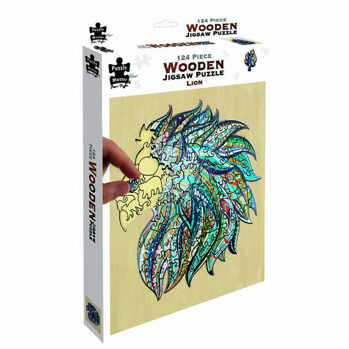 Wooden Puzzle Lion 2.0