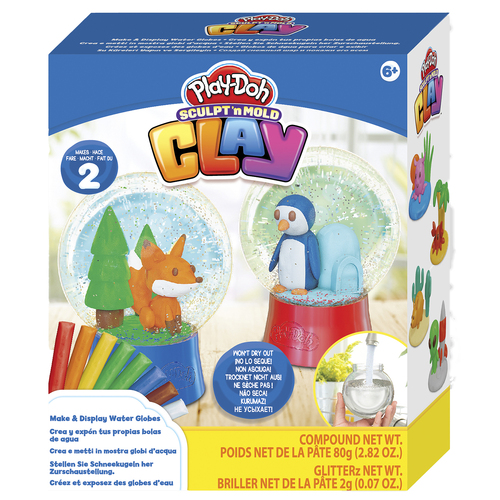 Play Doh Make Your Own Water Globe Kit