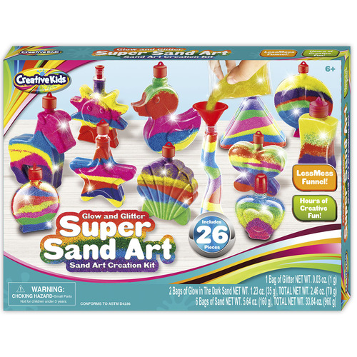 Glow & Glitter Sand Art
