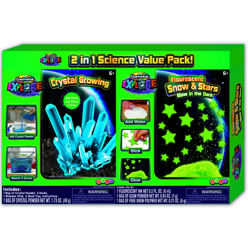 2 In 1 Science Kit Crystal Star