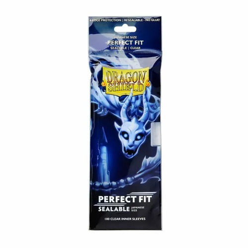Sleeves - Dragon Shield - Perfect Fit Sealable - Japanese - Clear AT13251