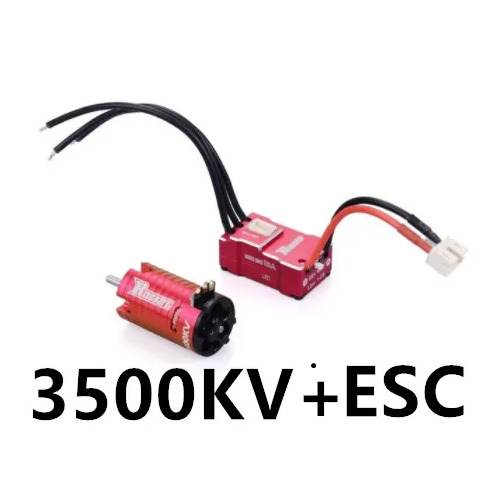 Surpass Rocket V2 Red Mini-z 1410 brushless motor 3500kv w/Red 18A ESC combo set SUR-88193